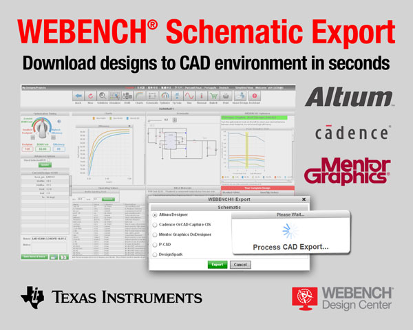 TIƳھWEBENCH Schematic Export,ԴLEDOӋCADƽ_