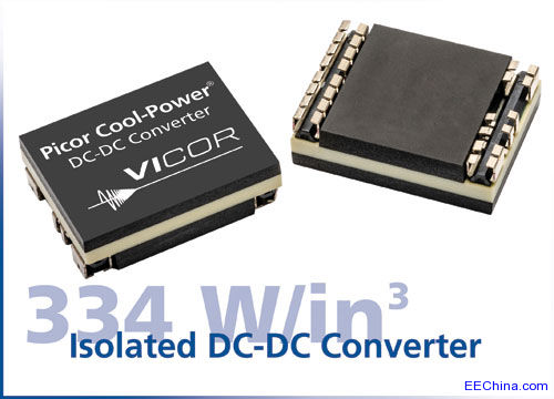 Vicor Uչ Picor µĸxʽCool-Power ZVS DC-DC DQṩܶ (334 W/in3)