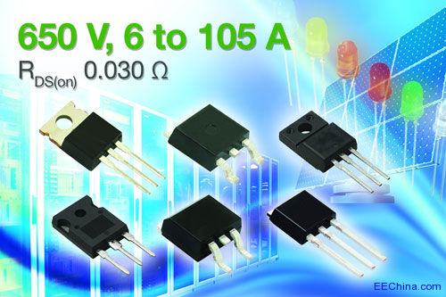 VishayU Eϵ650V NϵMOSFET