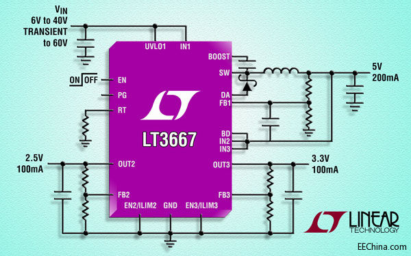 Ƴ400mA40V _P(gun)(wn) LT3667