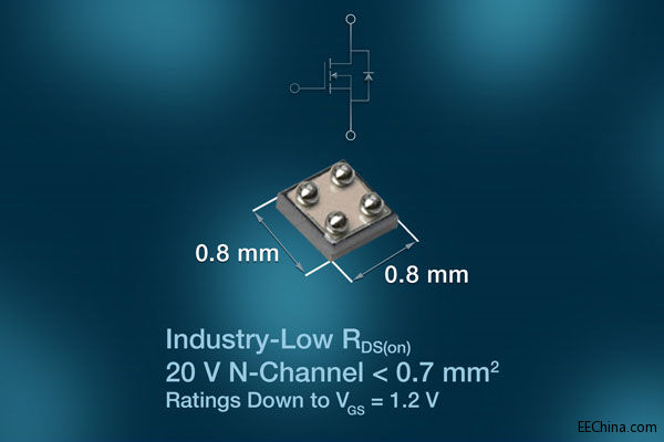 Vishayl(f)I(y)(ni)(do)ͨ͵ĳСߴ20VоƬMOSFET