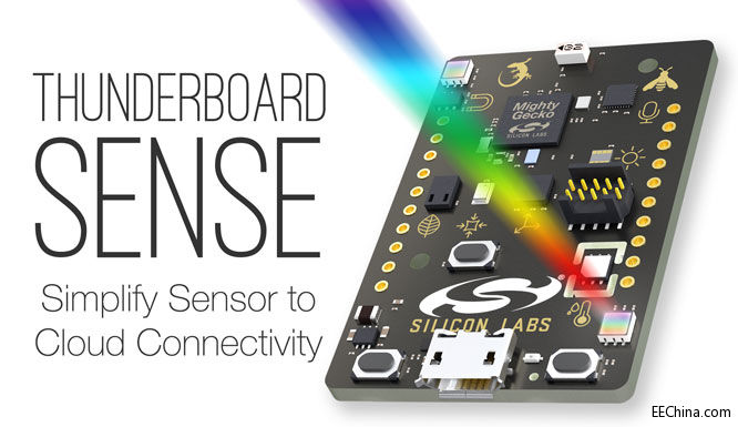 Silicon LabsƳThunderboard Sense_l׼׌IoT_l߾Bһе