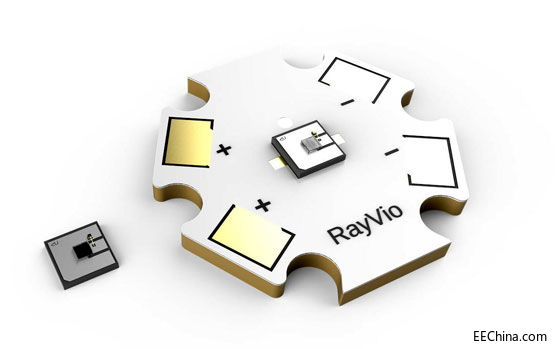 RayVio UV LED gFͨ^ Digi-Key ȫ򹩑