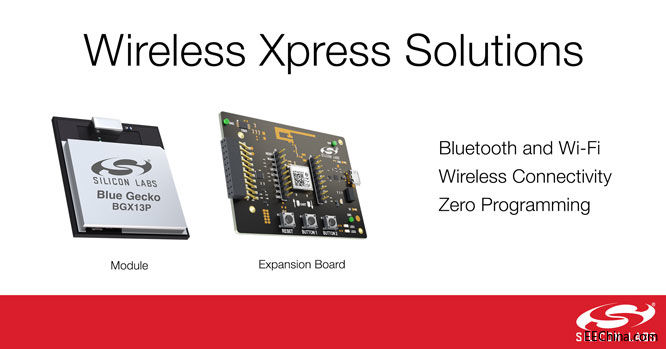 Silicon Labs Wireless XpressģK⾎̌F{Wi-FiB