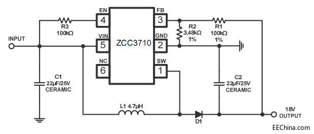 3-4.2V8.4/9/12/16.8VͬоƬZCC3710