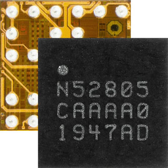 Nordic nRF52805ᘌopPCBoaƷWLCSPb{5.2 SoC