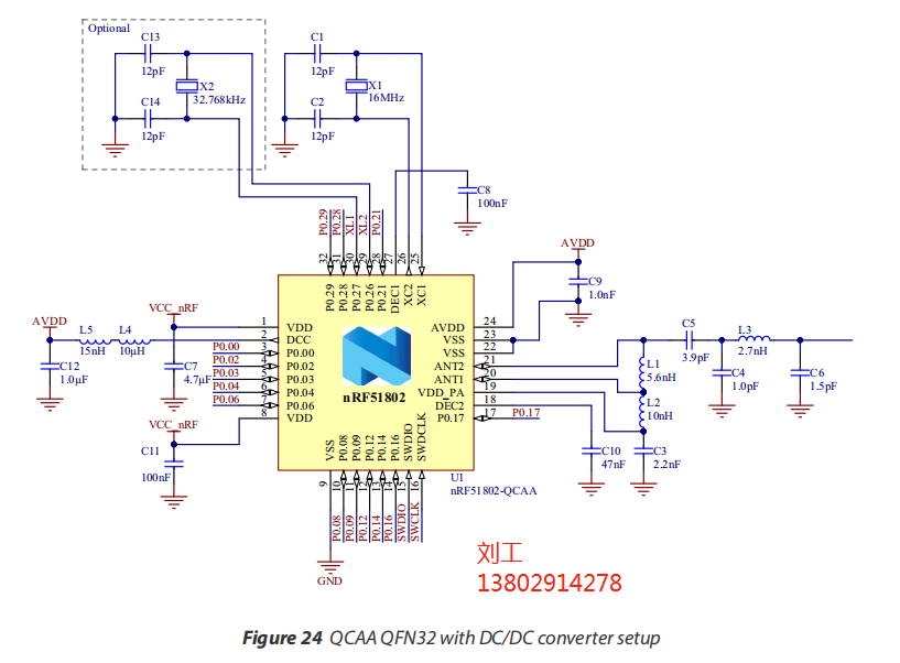 nRF51822ĵͳɱnRF51802-QFAAôģ