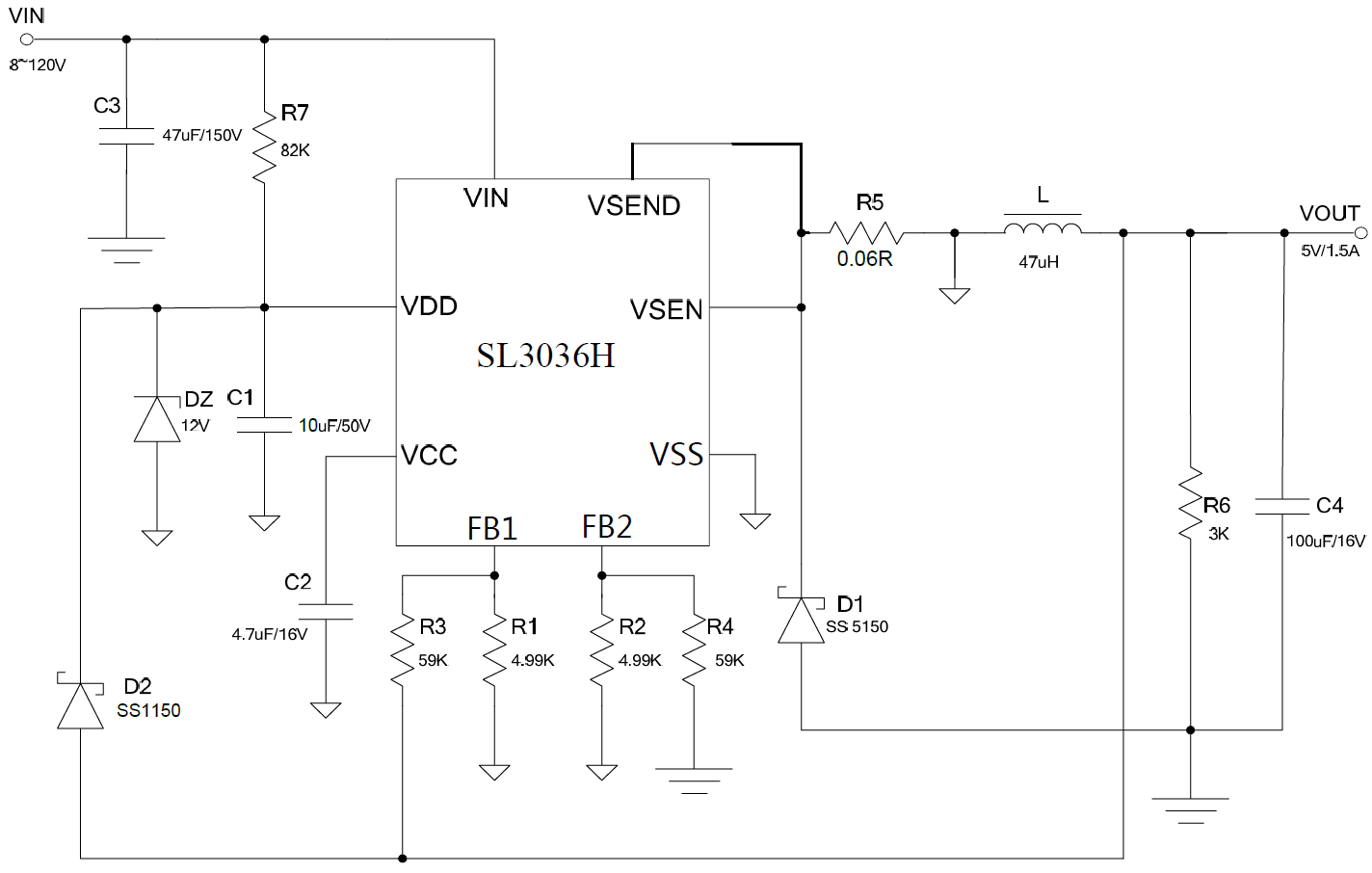 H6203 MP9486A ݔ8V~120V Чʣ͹ģ㉺оƬ