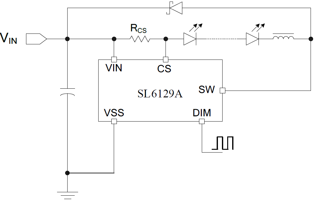 SL6129A 35V 1.2A{LED_IC