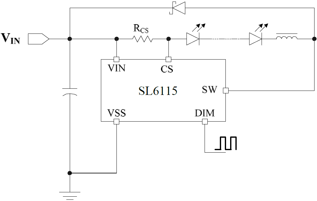 ԴӷSL6115 60V/1.5A PT4205/PT4115