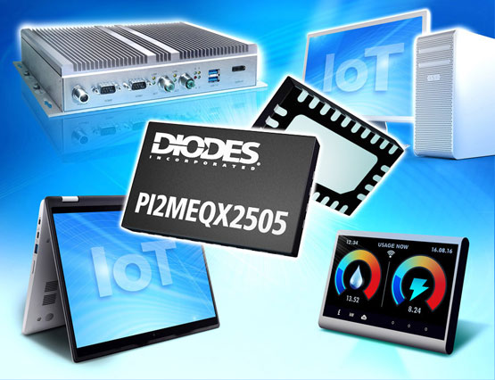 Diodes ˾ĵ͹ 1.8V2.5Gbps4 ŵ ReDriver ֧ MIPI D-PHY ͨӍfh