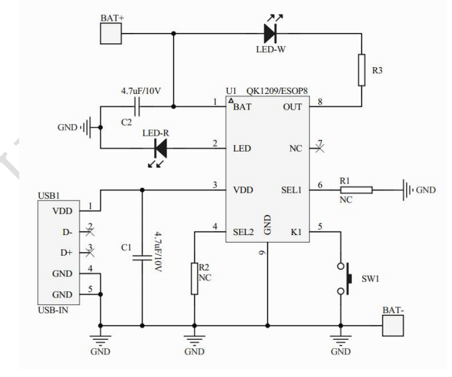 QK1209 ͉I LED (q) IC