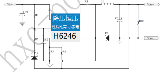 60V͉оƬH6246 ֧24V48V52V60V12V5V3.3V0.3A㉺оƬ -Сwe