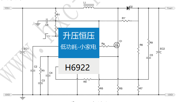 ݔ3.3V12V 5V12VͬоƬ H6922 7.5A 200W