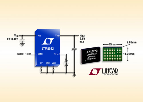 36VIN5A  / µModule LTM8052 أ