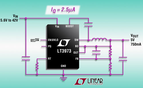 42V750mA (IOUT)2.2MHz  DC/DC DQLT3973 أ