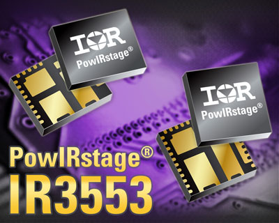 Сߴ猍FЧʵIR3553 40A PowIRstageIR