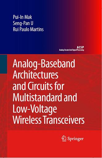 Analog-Baseband Architectures And Circuits For Multistandard And Low voltage