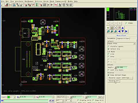 ZUKEN CR5000ҕl̳̣Move Block with Edited Shapeҕl