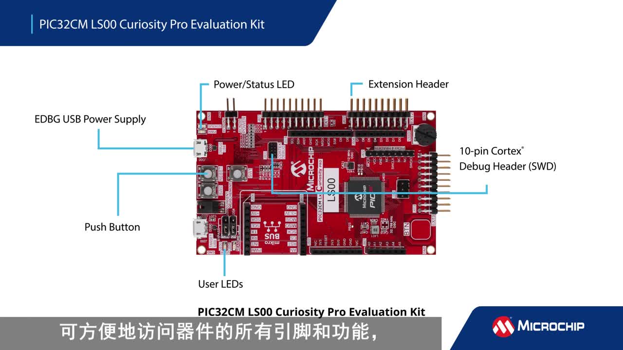 PIC32CM LS00 Curiosity Prou߰ҕl